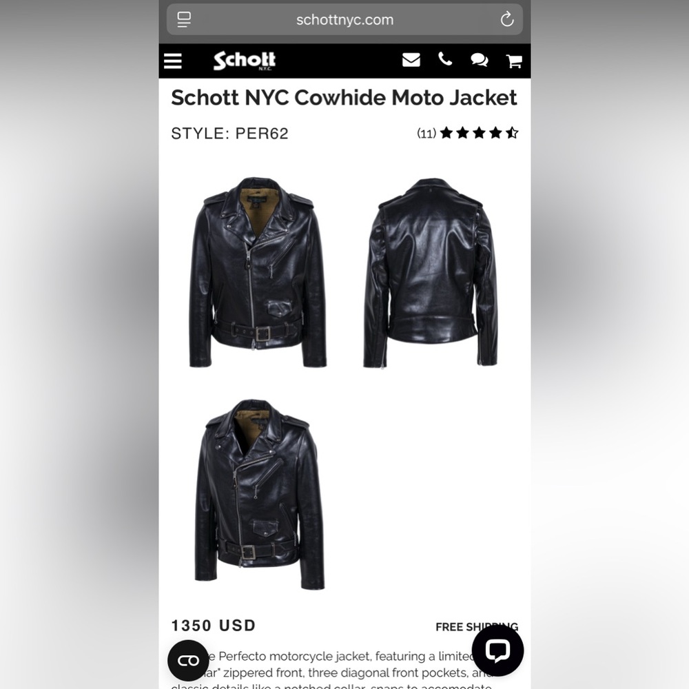 Schott Perfecto PER62 Medium - Picture 14 of 14